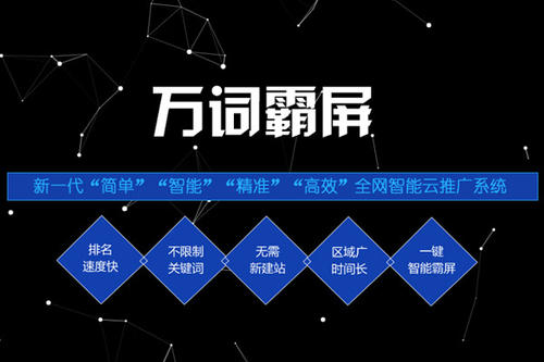 萬詞霸屏可以給企業帶來哪些優化優勢？